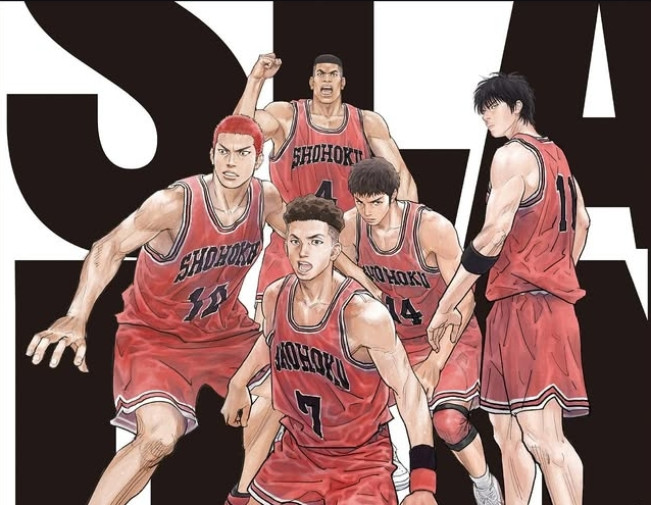 Ilustrasi Slam Dunk manga terlaris sepanjang masa. [Instagram]